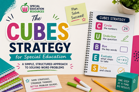 CUBES Strategy for Special Education: A Step-by-Step Guide for Word Problem Success