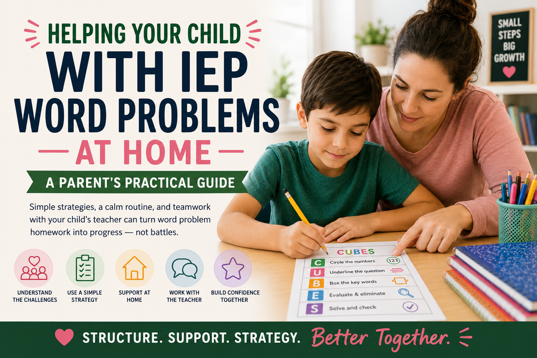 Helping Your Child with IEP Word Problems at Home: A Parent's Practical Guide