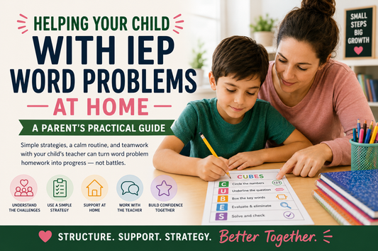 Helping Your Child with IEP Word Problems at Home: A Parent's Practical Guide