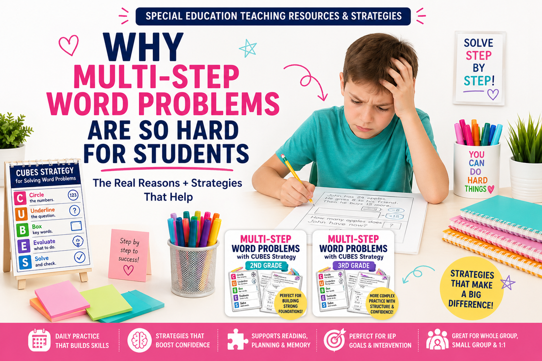 Why Multi-Step Word Problems Are So Hard for Students (And How to Fix It)