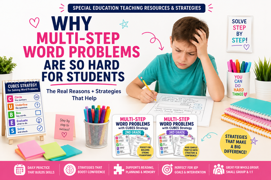 Why Multi-Step Word Problems Are So Hard for Students (And How to Fix It)