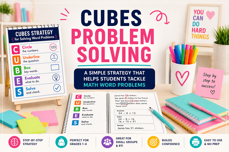 CUBES Problem Solving Strategy for Math Word Problems – Special ...