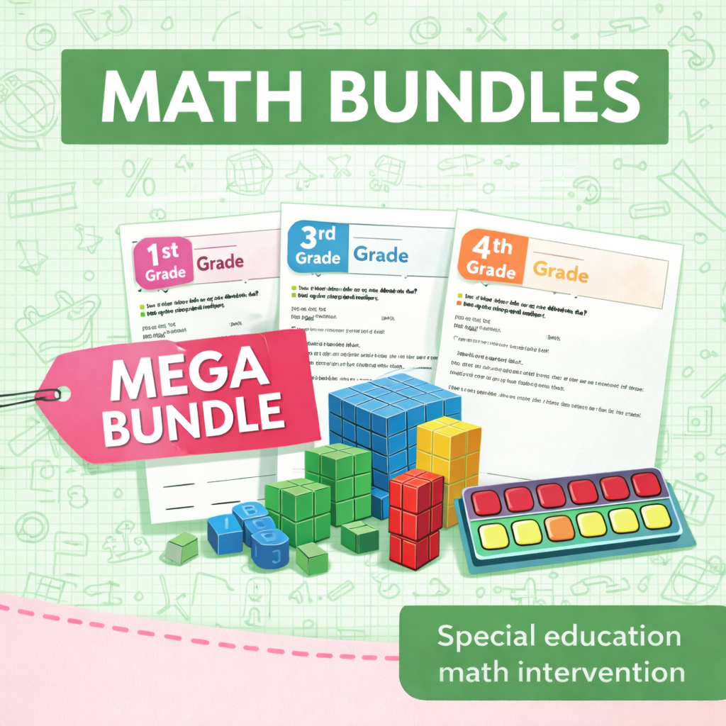 Math Bundles – Special Education Resource